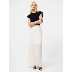 French Connection Saylor Pleated Overlay Skirt