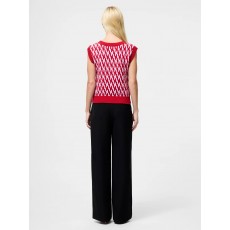 French Connection Klara Flec Striped Vest