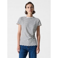 French Connection Rallie Rouched Side Tee