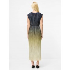 French Connection Xena Pleated Ombre Midi Dress