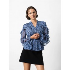 French Connection Anita Hallie Crinkle Shirt