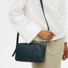 Radley Duchess Close Small Ziptop Crossbody Teal