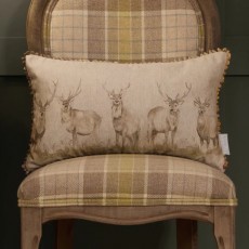 Moorland Stag Cushion Natural 30 x 50