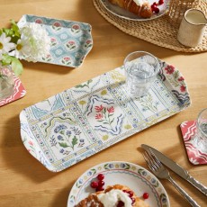 Melamine Small Tray Boho Floral