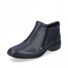 Rieker Lugano Dark Blue Leather Boot