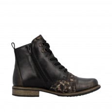 Rieker Lace Up Print Boot