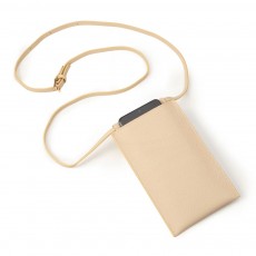 Elie Beaumont-Phone Pouch Soft Stone