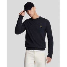 Lyle & Scott Lambswool Blend Crew Neck Jumper