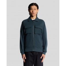 Lyle & Scott Interlock Jersey Overshirt