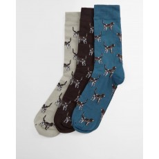 Barbour Pointer Dog Socks Giftset
