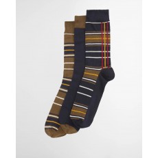 Barbour Tartan Sock Gift Set