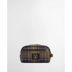 Barbour Tartan Wash Bag Classic/beacon