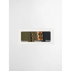 Barbour Case Fairisle Sock Gift Box