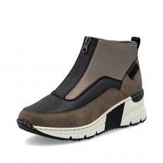 Rieker Zip Up Platform Trainer