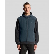 Lyle & Scott Half Raglan Hybrid Hoodie