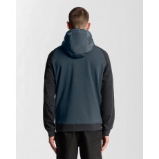 Lyle & Scott Half Raglan Hybrid Hoodie