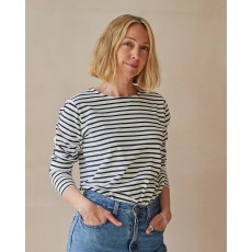 Chalk Fleur Stripe T-Shirt