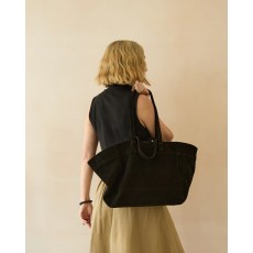 Chalk Soho Slouch Suede Bag