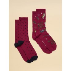 Joules Everyday 2 Pack Socks