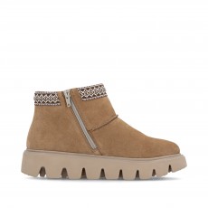 Rieker Fur Lined Ankle Boot