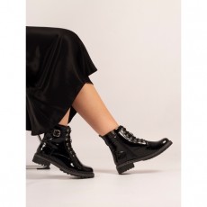 Lunar Parlour Patent Ankle Boot
