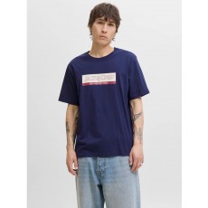Jack & Jones Wood Block Branding Tee