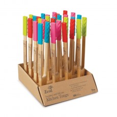 Bamboo Tongs With Silicone