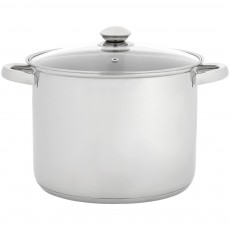 Judge Essentials Glass Lid Stock Pot 24cm