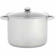 Judge Essentials Glass Lid Stock Pot 26cm