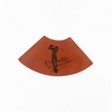 Leather Corner Book Mark-Golf