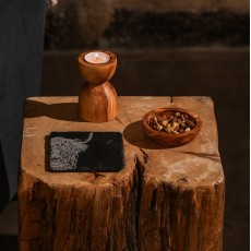 Single Slate Coaster-Highland Cow
