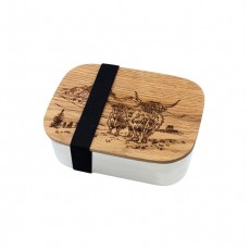 Lunch Box-Scenic Highland Cow