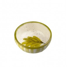 Ceramic Dip Bowl Oak Leaf
