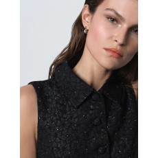 French Connection Yelena Jacquard Waistcoat Top French Connection Yelena Jacquard Waistcoat Top