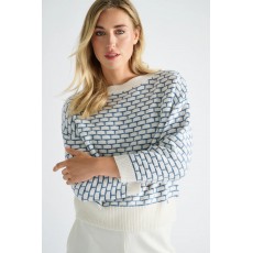 Marie Mero Patterned Pullover Marie Mero Patterned Pullover