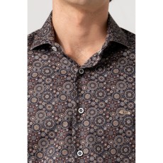 Dario Beltran Buche Medallion Print Shirt