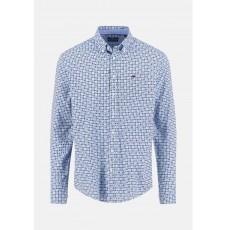 Fynch Hatton Combi Print Shirt
