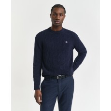 Gant Lambswool Cable C-Neck