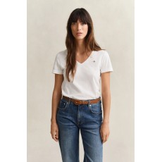 Gant Reg Shield Ss V-Neck T-Shirt