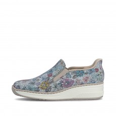 Rieker Floral Casual Slip on Rieker Floral Casual Slip on