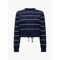 French Connection Sunday Sweat Striped D/S Top French Connection Sunday Sweat Striped D/S Top