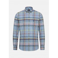 Fynch Hatton Washed Oxford Check Shirt