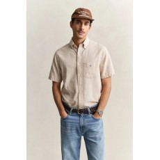 Gant Reg Cotton Linen Ss Shirt Gant Reg Cotton Linen Ss Shirt