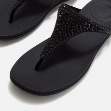 FitFlop Solay Mixed Crystal Toe-Post Sandal FitFlop Solay Mixed Crystal Toe-Post Sandal