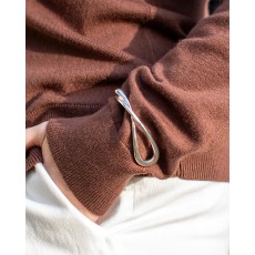 Chalk Twisted Bangle