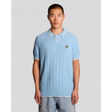 Lyle & Scott Tipped Pique Knitted Polo