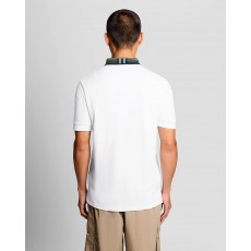 Lyle & Scott Tartan Collar Polo Shirt
