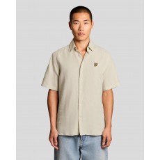 Lyle & Scott Short Sleeve Linen Blend Shirt