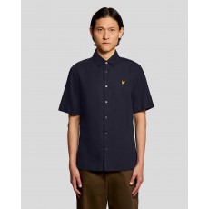 Lyle & Scott Short Sleeve Linen Blend Shirt
