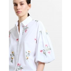 French Connection Cambria Cotton Ss Shirt